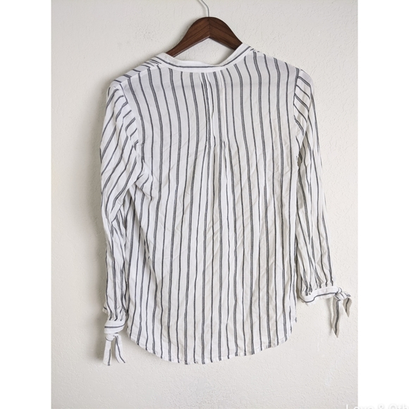 Lucky Brand Stripe Blouse - Picture 2 of 5
